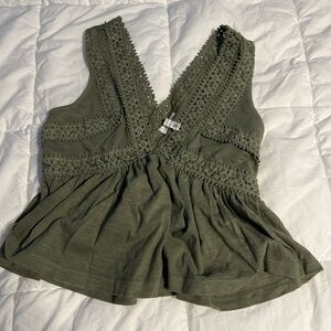 Aerie cropped tank top size XXS